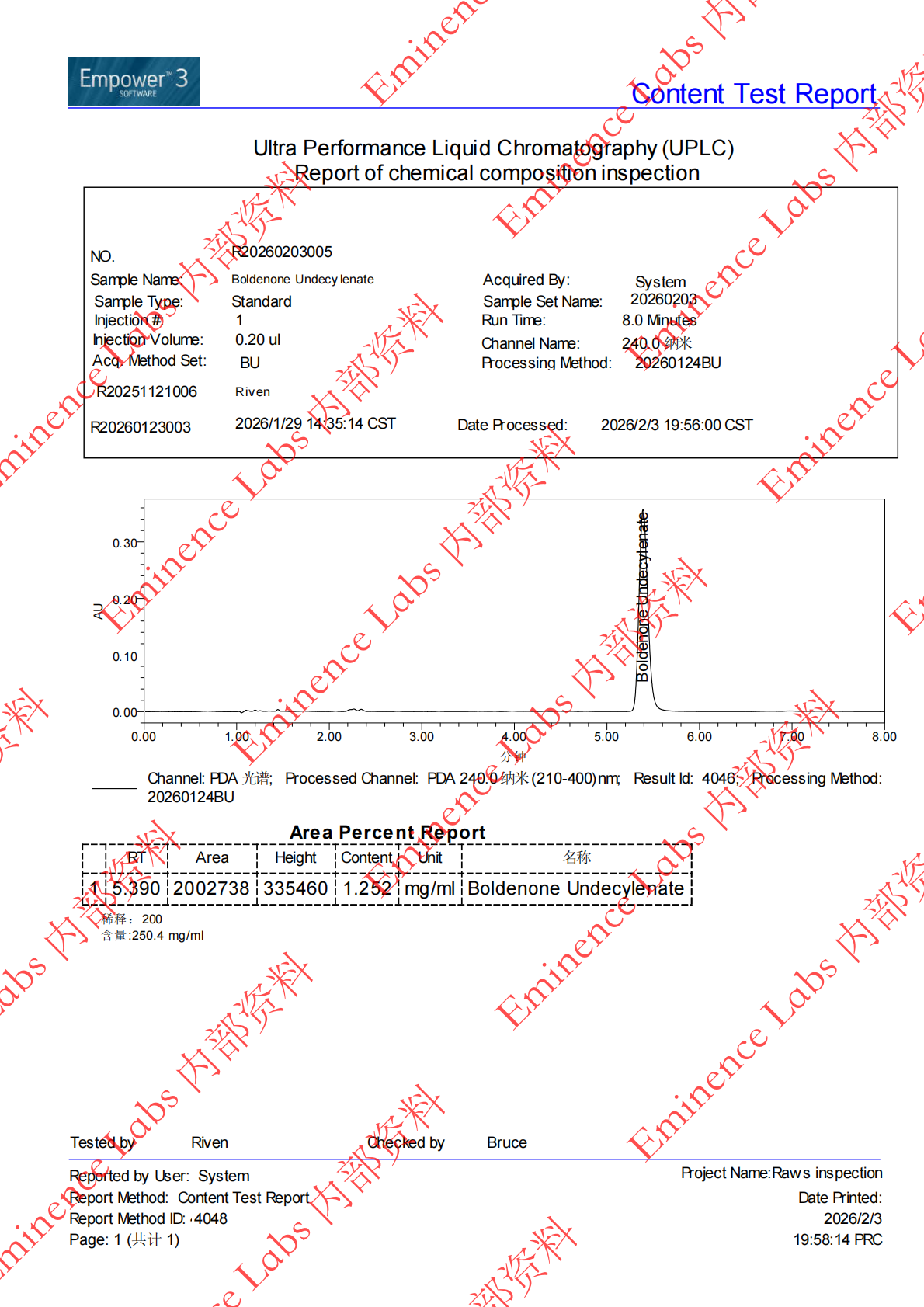 Boldenone Undecylenate 250-宝单-Alpha - Image 2